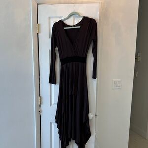 Chic Black Long Sleeve Dress